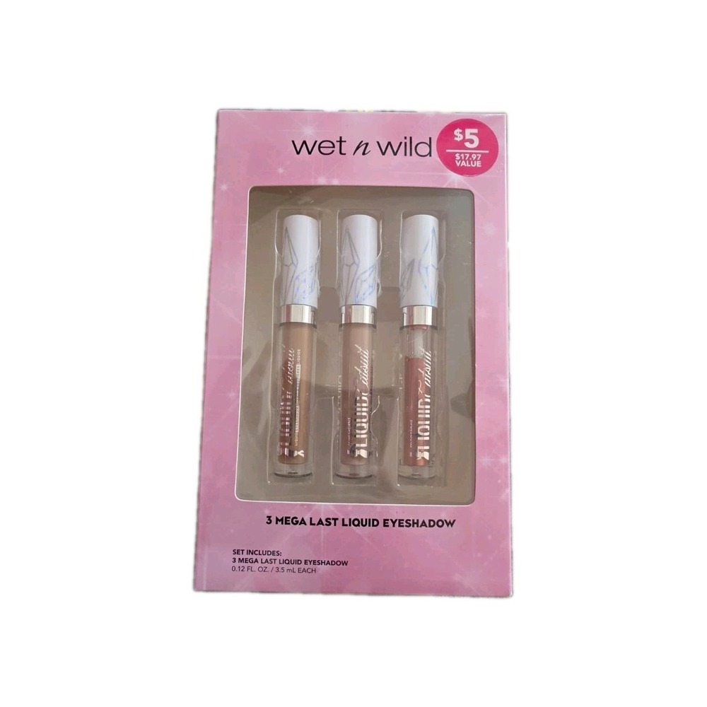 Wet N Wild 3 Mega Last Liquid Eye Shadow Gift Set